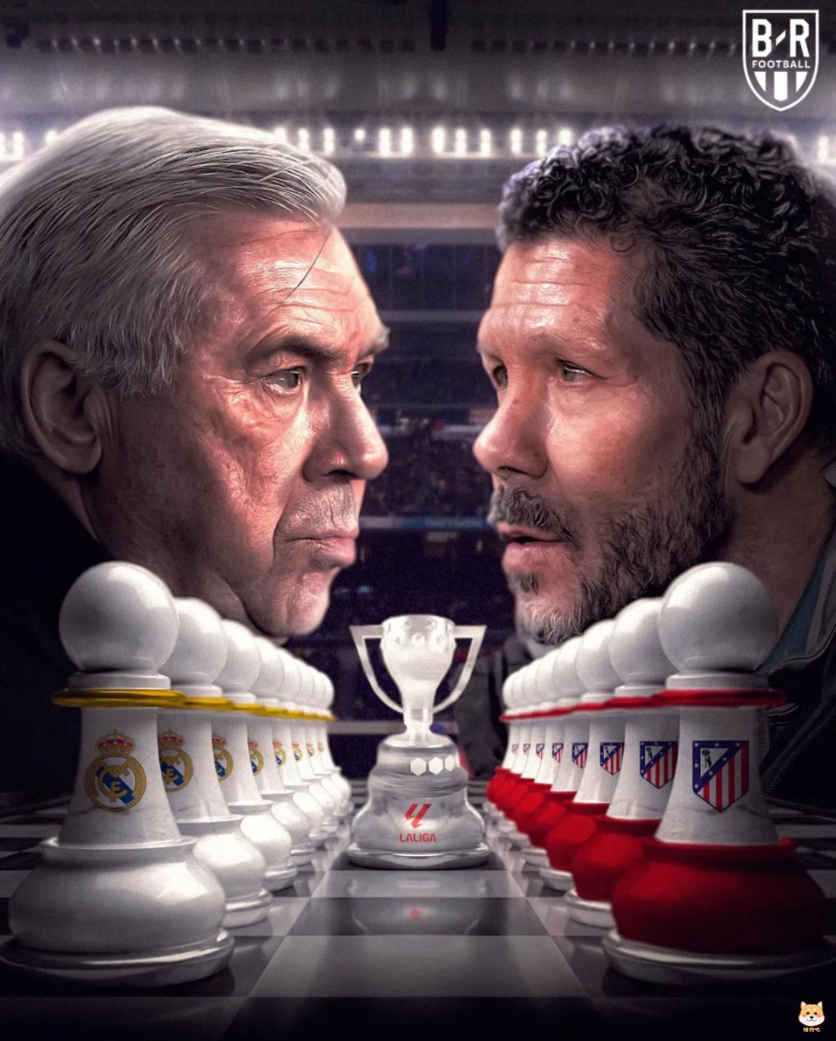 马德里德比平局,西甲的争冠正变得充满悬念,是皇马、马竞还是巴萨?